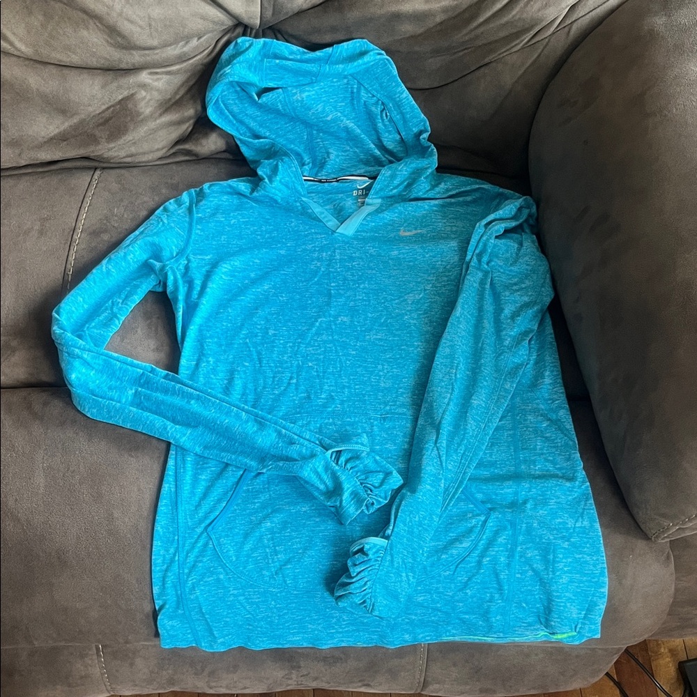 Nike Turquoise Long Sleeve Shirt